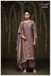 Hridaya 4383 By Ganga Viscose Woven Silk Surat Designer Salwar Suits Wholesale Market